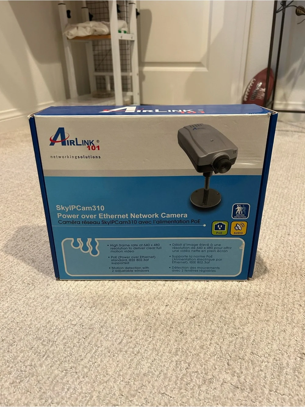 Link SkyIPCam310 Power over Ethernet Network Camera - Blue